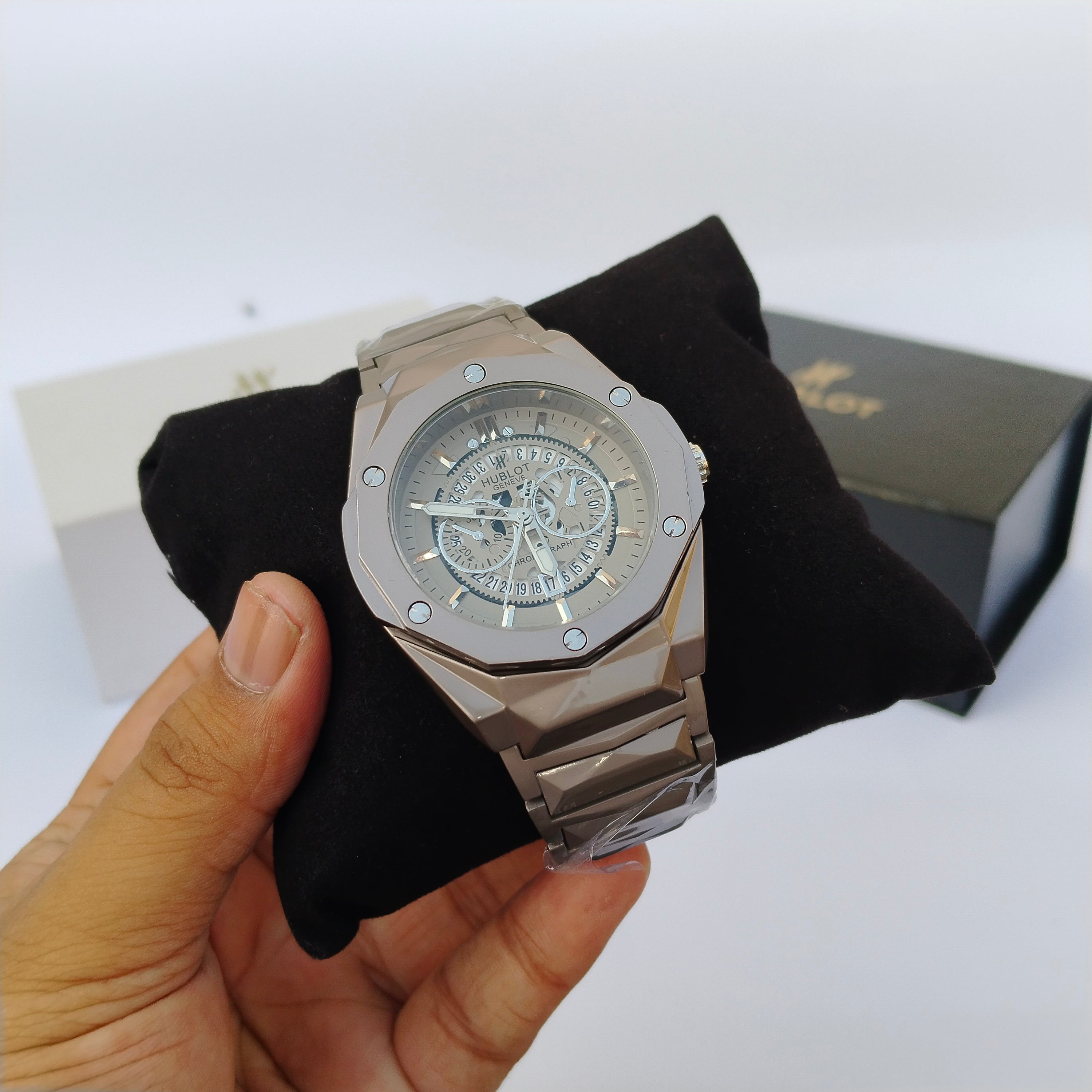 Hublot diamond Cut Heavy Watch