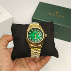 Rolex ZQ Golden Oyster DateJust