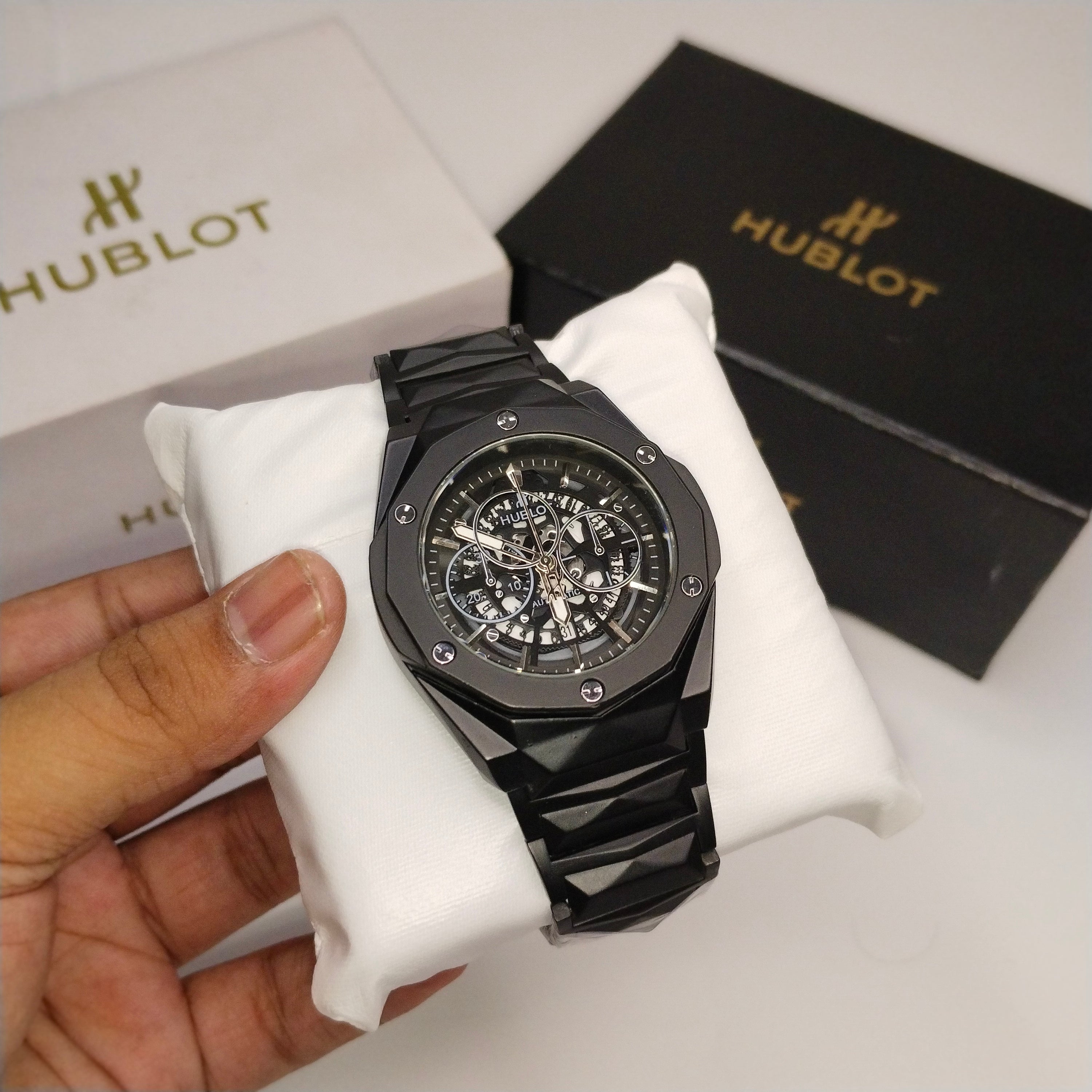 Hublot diamond Cut Heavy Watch