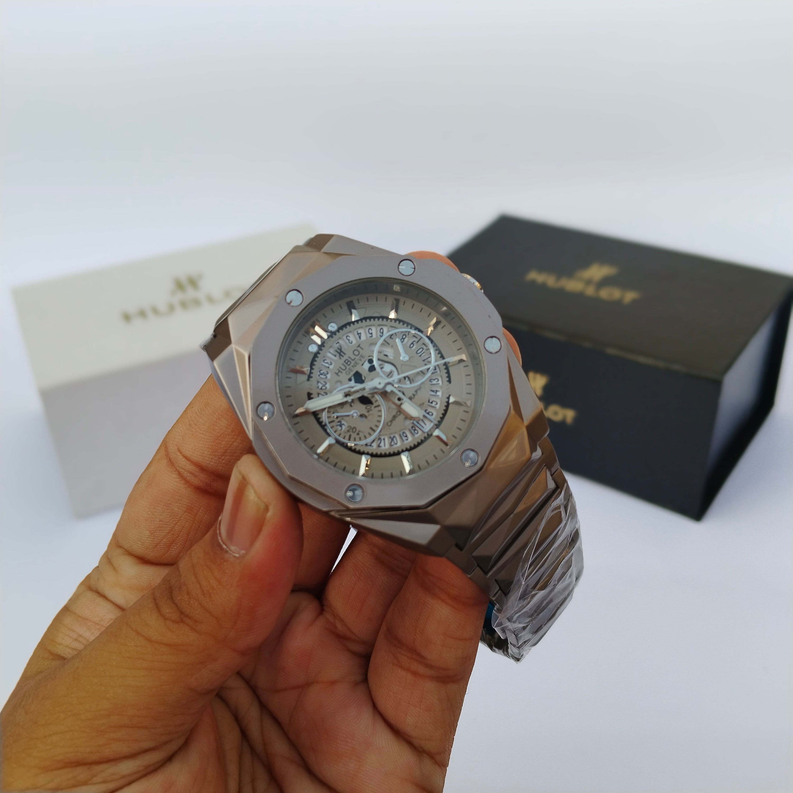 Hublot diamond Cut Heavy Watch