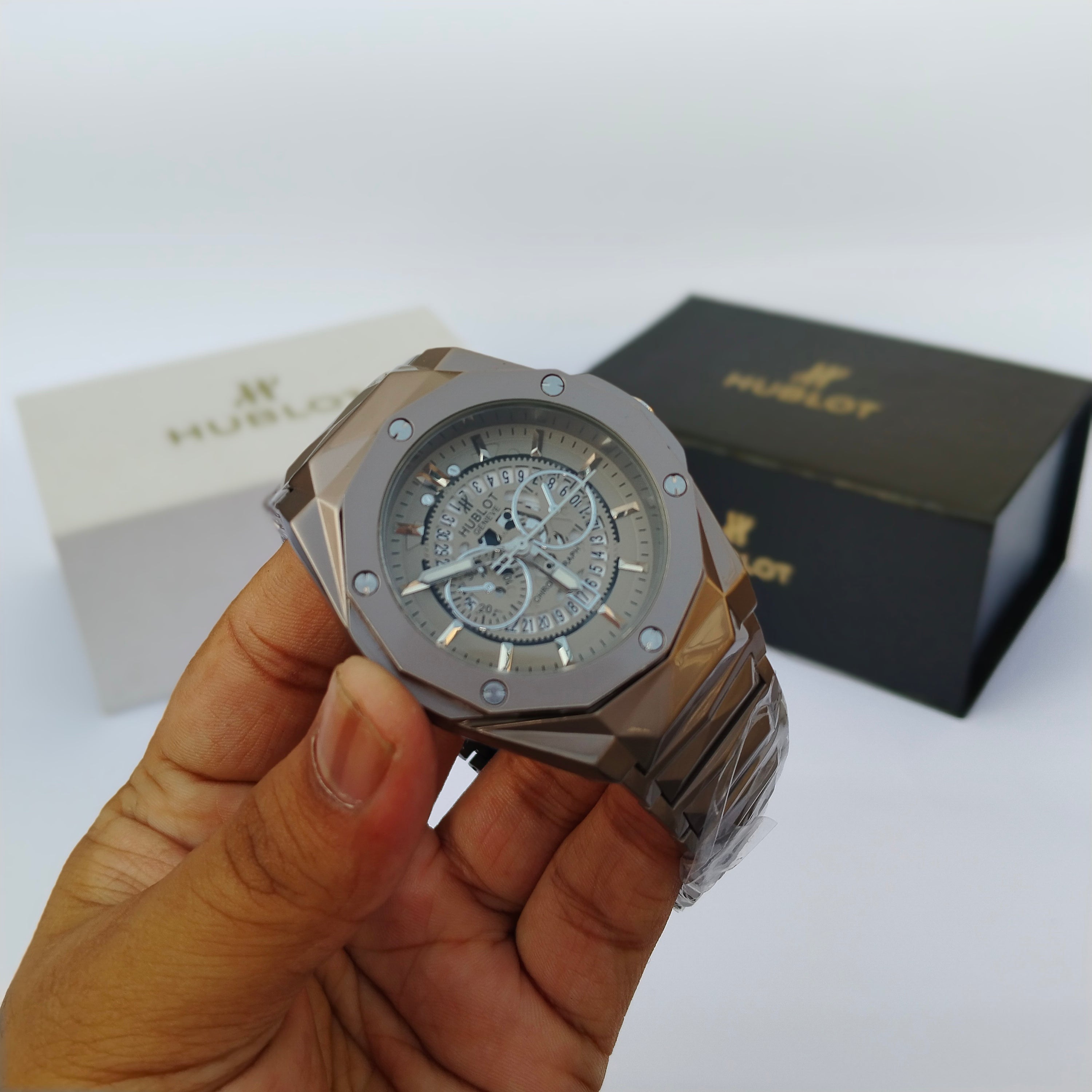Hublot diamond Cut Heavy Watch